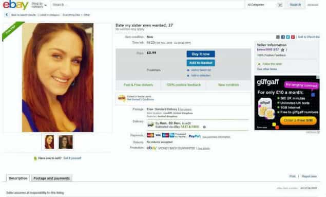 Unlucky In Love? This Brother Put His Single Sister On Sale For £50 Per Date
