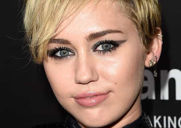 Miley Cyrus Risks Nip Slip on Red Carpet With Revealing Outfit Miley Cyrus Risks Nip Slip on Red Carpet With Revealing Outfit
