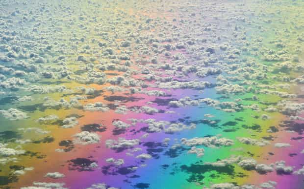 PICTURE: Amazing Image of Rainbow Taken from Overheard by Plane Passenger PICTURE: Amazing Image of Rainbow Taken from Overheard by Plane Passenger