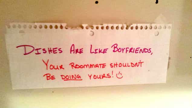 PICS: When A Passive Aggressive Note Is The Best Way To Talk To Your Roommate…