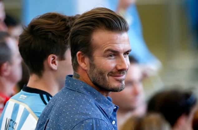AW! Adorable Pictures Show David Beckham And Harper Having Fun in London