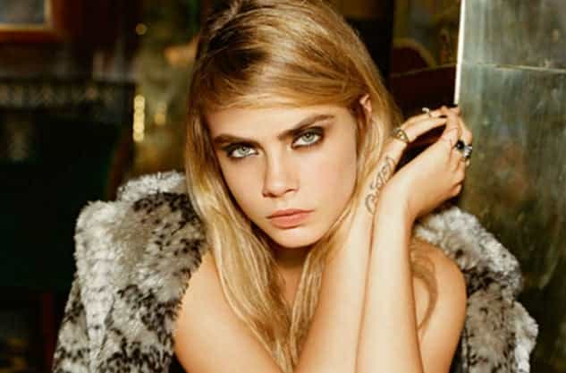 In Pictures: Cara Delevigne Stuns In Topshop’s Christmas Campaign