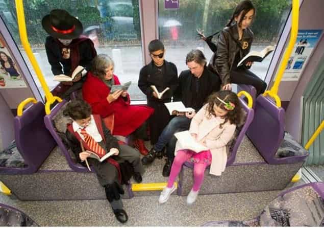 Dublin Book Festival: The Day The Luas Stop Turned Into The Book Stop Dublin Book Festival: The Day The Luas Stop Turned Into The Book Stop