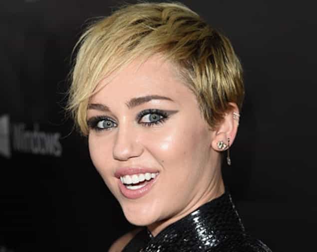 Miley Cyrus Looks Amazing As She Attends Pre-Grammys Party With Boyfriend Patrick Schwartzenegger