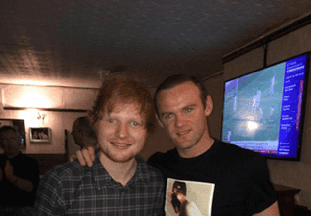 Say What?! Ed Sheeran Teams Up With Wayne Rooney For A Duet Say What?! Ed Sheeran Teams Up With Wayne Rooney For A Duet