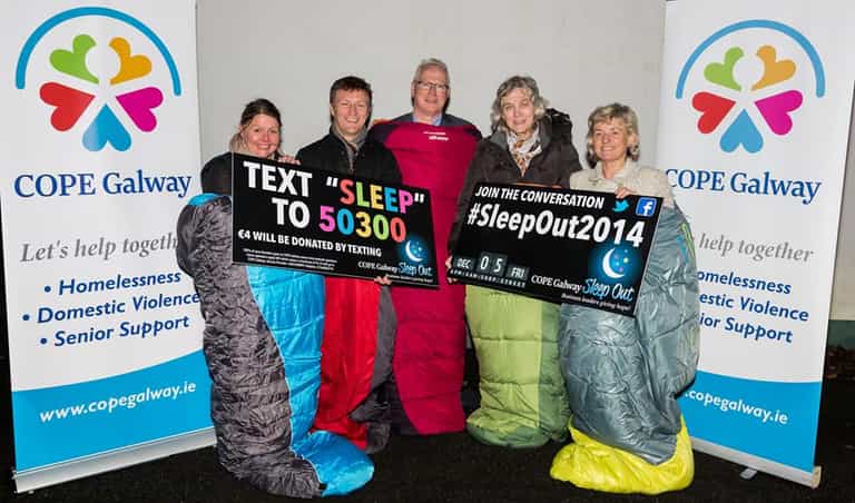 Business Owners To Sleep On Galway Streets To Raise Funds For Homeless Services