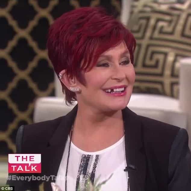 ‘Has Anyone Got Any Glue?’ Sharon Osborne’s Tooth Falls Out Live On Air