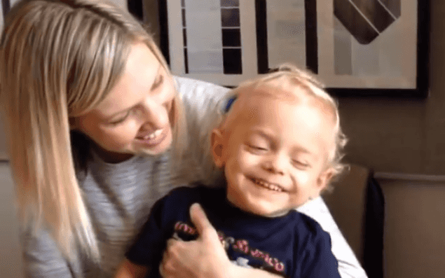 WATCH: This Boy Hears His Mum’s Voice For The First Time And Has An ADORABLE Reaction