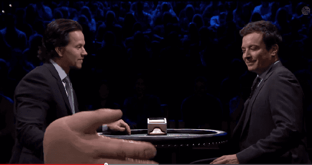 WATCH: Jimmy Fallon And Mark Wahlberg Slap Each Other In The Face With Prosthetic Hands