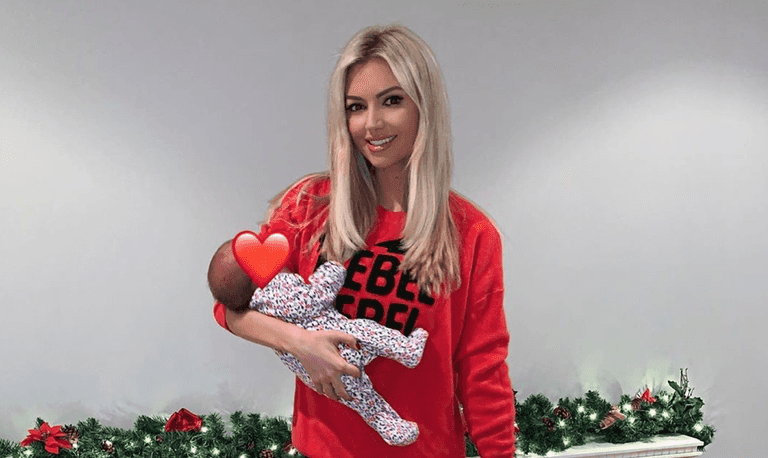 Rosanna Davidson shares photos from first photoshoot with daughter Sophia