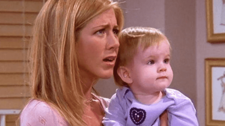 Friends’ baby Emma just woke up from her nap in the greatest callback of 2020