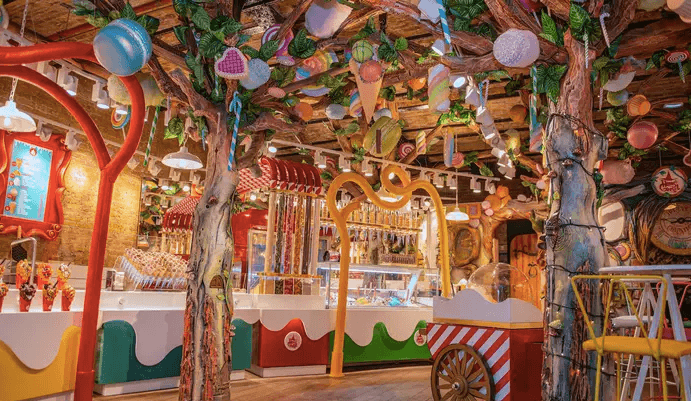 A new range of Willy Wonka sweet shops are opening, and they look incredible