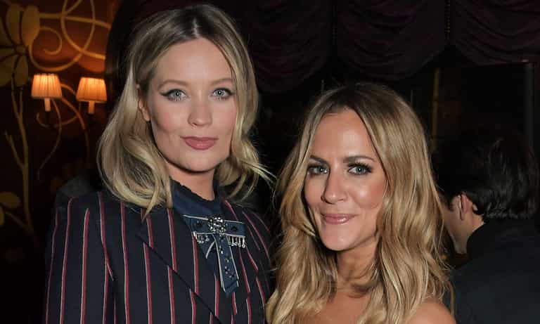 Laura Whitmore breaks down while paying tribute to Caroline Flack on her BBC radio show this morning