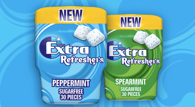 You can now get Extra chewing gum that’s extra fresher than usual You can now get Extra chewing gum that’s extra fresher than usual