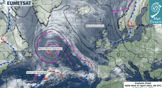 Storm Lola to bring high temperatures to Ireland, says Met Éireann Storm Lola to bring high temperatures to Ireland, says Met Éireann