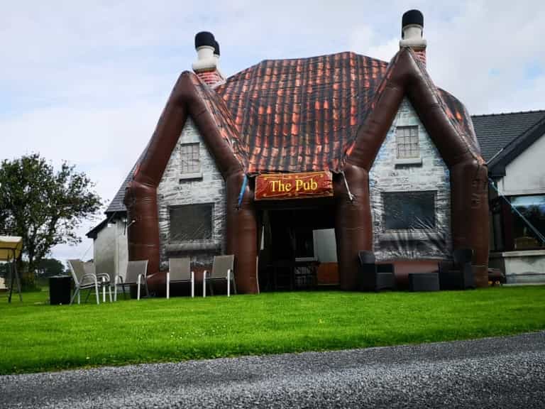 You can now get a life-size inflatable pub for your back garden You can now get a life-size inflatable pub for your back garden