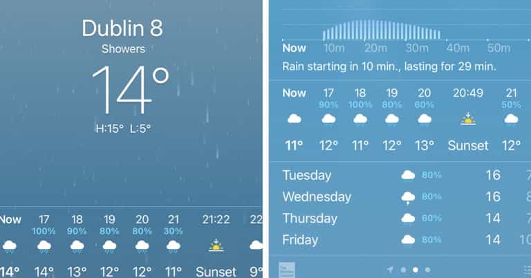 Why is the weather app always so wrong? Why is the weather app always so wrong?