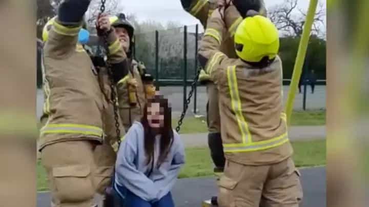 London Fire Brigade issues warning over the swing TikTok trend