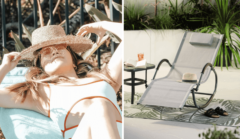 The rocking sun lounger is coming back to Aldi and we’re going to need one ASAP The rocking sun lounger is coming back to Aldi and we’re going to need one ASAP