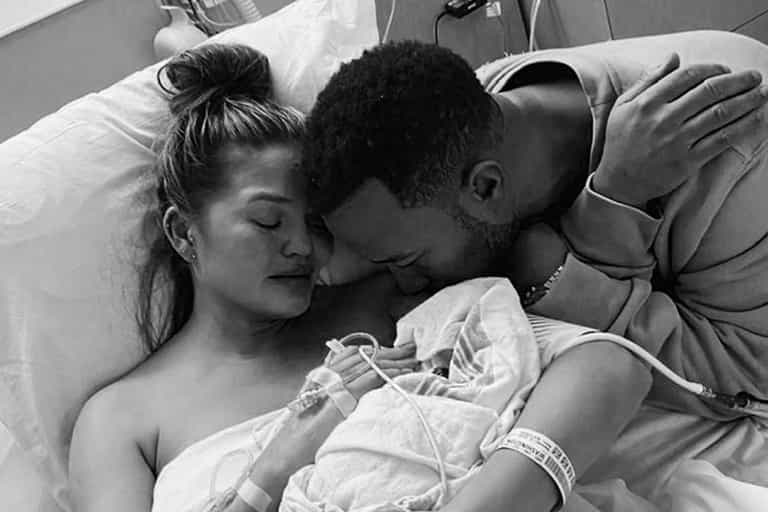 Chrissy Teigen reveals her miscarriage was actually “an abortion to save my life”