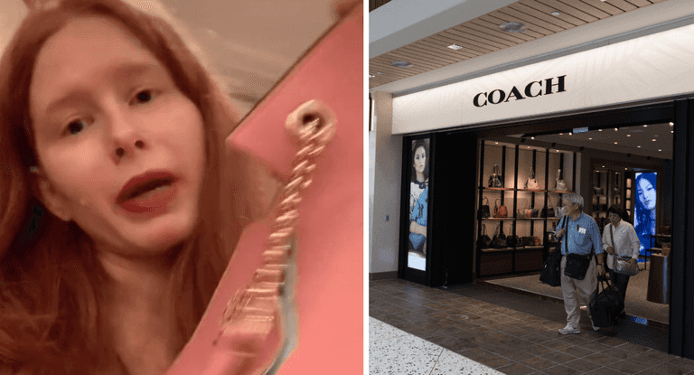 Coach admits they destroy bags after viral video