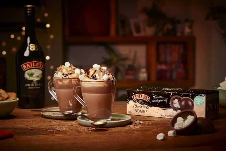 Baileys is selling chocolate bombes just in time for Christmas