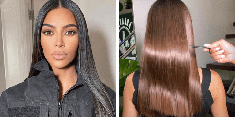 Super smooth “liquid hair” is everywhere – here’s how to achieve it