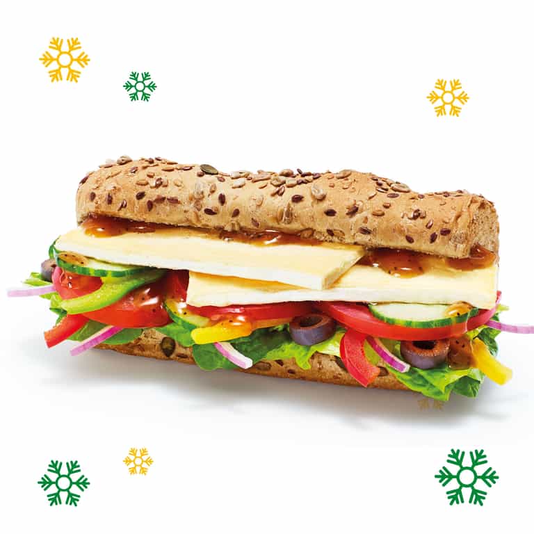 Subway’s festive menu includes a new Brie cheese sub