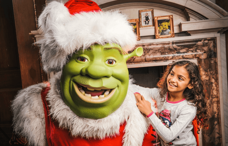 You can now visit a Shrek-themed Christmas grotto in London You can now visit a Shrek-themed Christmas grotto in London