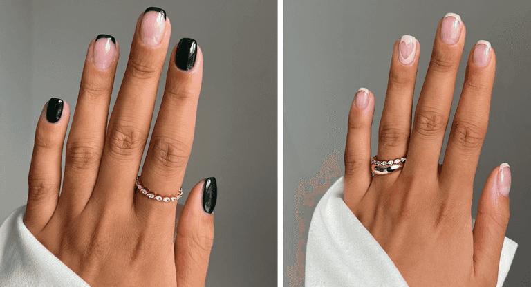 “Tip and mix” is the latest nail trend we need to get behind