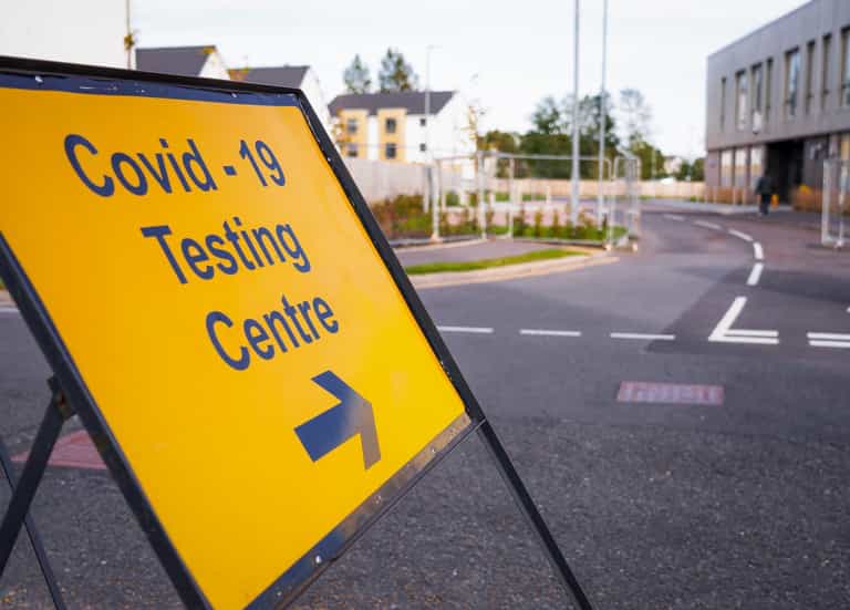 There are no PCR tests available in 14 counties
