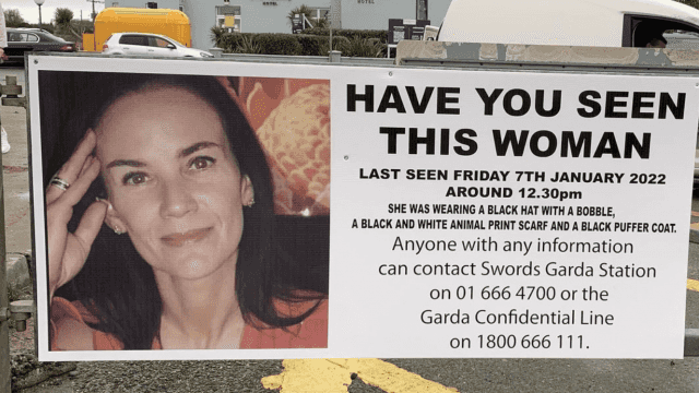Gardaí renew appeal for missing woman Bernadette Connolly