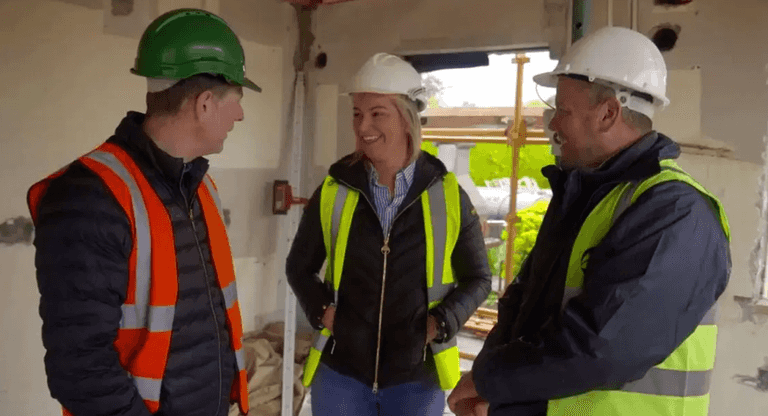 Room To Improve viewers were delighted for quantity surveyor Claire in latest episode