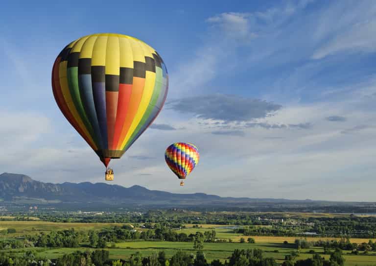 WIN: A romantic hot air balloon ride for two WIN: A romantic hot air balloon ride for two