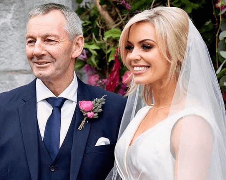 Anna Geary shares that her father has passed away