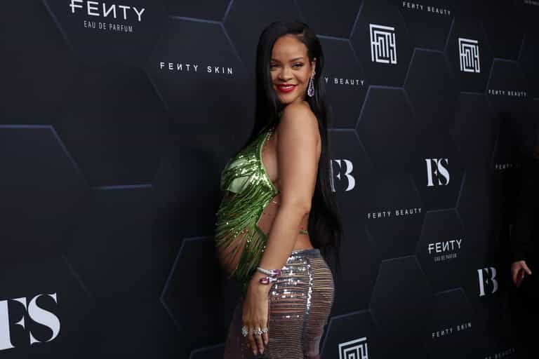 Rihanna forced to defend maternity style after being labelled “indecent”