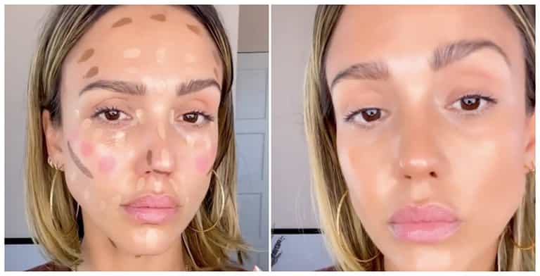 Jessica Alba shares ‘next level’ make-up hack – and the result is unreal Jessica Alba shares ‘next level’ make-up hack – and the result is unreal
