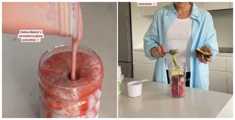 Here’s how to make Hailey Bieber’s TikTok famous Strawberry Glaze Skin Smoothie Here’s how to make Hailey Bieber’s TikTok famous Strawberry Glaze Skin Smoothie