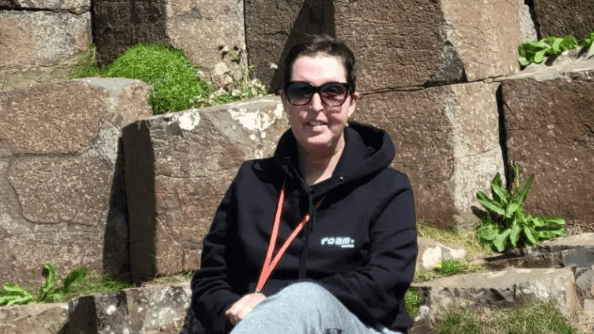 Vicky Phelan has bucket list moment on family road trip Vicky Phelan has bucket list moment on family road trip