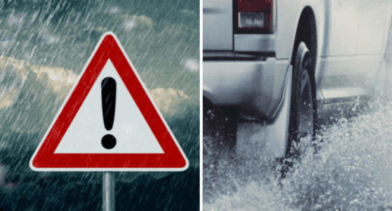 Heavy rain persists as summer weather comes to an end