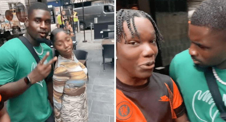 TikToker calls Indiyah his “wife” in front of Dami in viral video TikToker calls Indiyah his “wife” in front of Dami in viral video