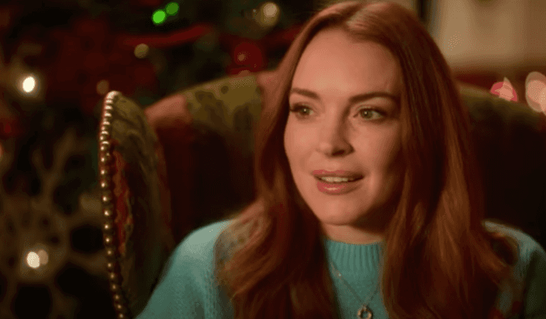 WATCH: Lindsay Lohan drops the trailer for her new Christmas film