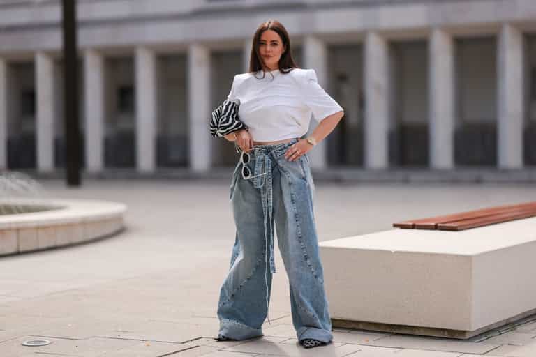 Why wide leg jeans are the only pair you need Why wide leg jeans are the only pair you need