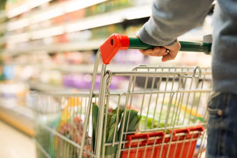 It turns out the extra section on shopping trolleys actually has a function It turns out the extra section on shopping trolleys actually has a function