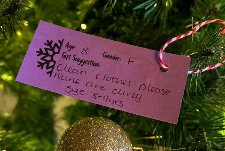 Heartbreaking letters to Santa on pub Christmas tree highlight cost of living crisis as children ask for ‘clean clothes’ and ‘anything’ Heartbreaking letters to Santa on pub Christmas tree highlight cost of living crisis as children ask for ‘clean clothes’ and ‘anything’