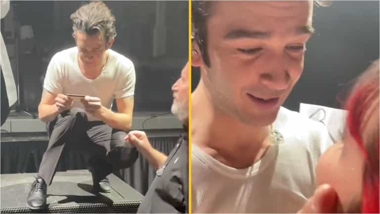 The 1975’s Matty Healy criticised for bizarre ‘age check’ before kissing fan The 1975’s Matty Healy criticised for bizarre ‘age check’ before kissing fan