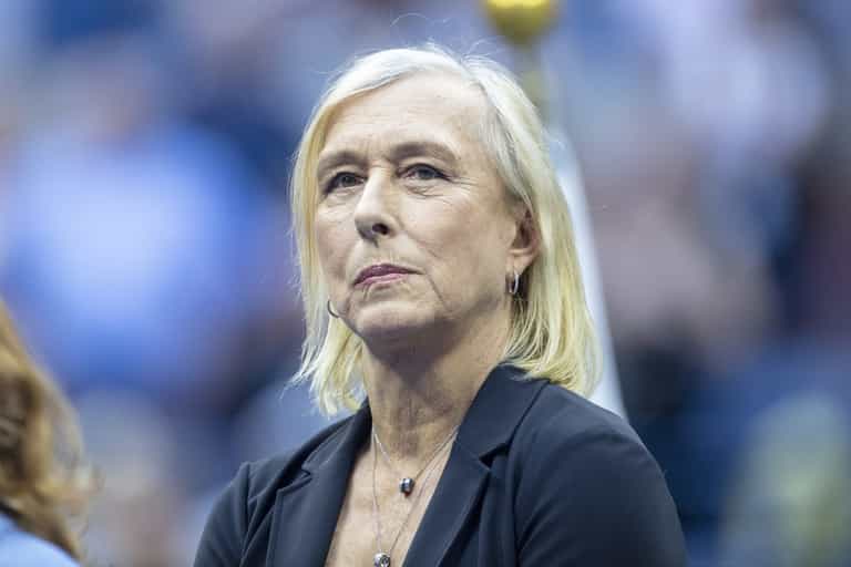 Martina Navratilova diagnosed with throat and breast cancer Martina Navratilova diagnosed with throat and breast cancer
