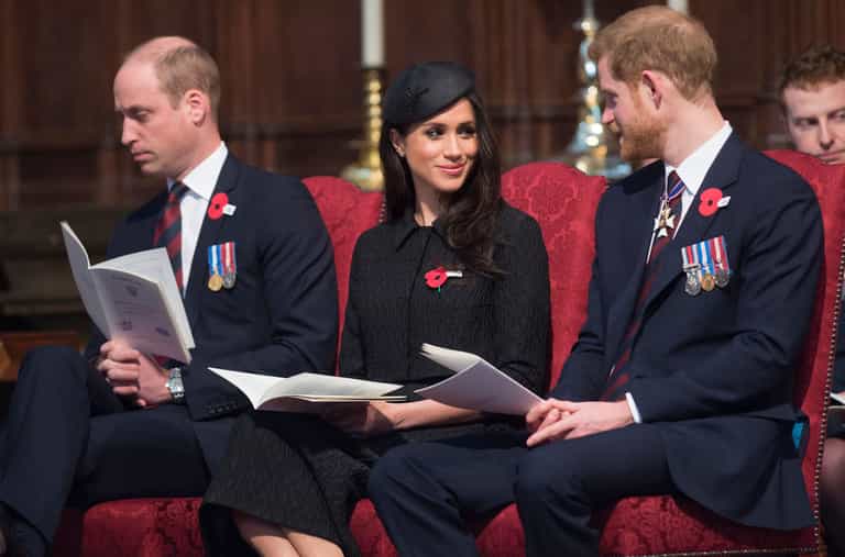 Prince Harry claims Prince William knocked him to the ground during row over Meghan