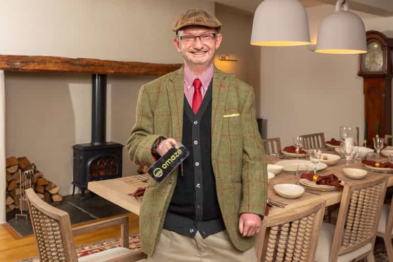 Widower wins £2.5m country house in raffle after spending years helping disabled people find a home Widower wins £2.5m country house in raffle after spending years helping disabled people find a home