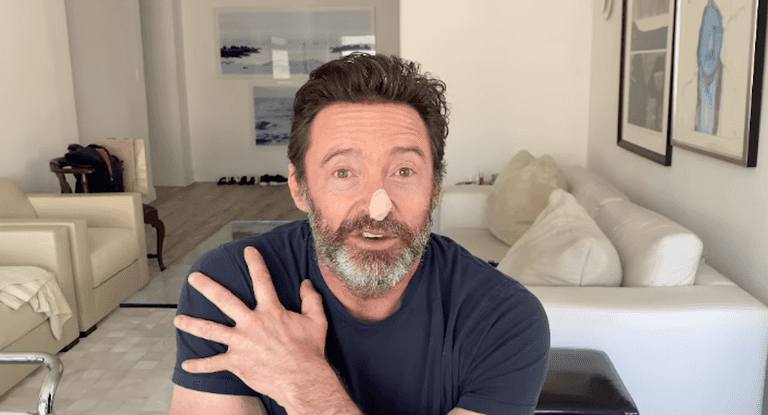 Hugh Jackman gives hopeful update after skin cancer scare Hugh Jackman gives hopeful update after skin cancer scare